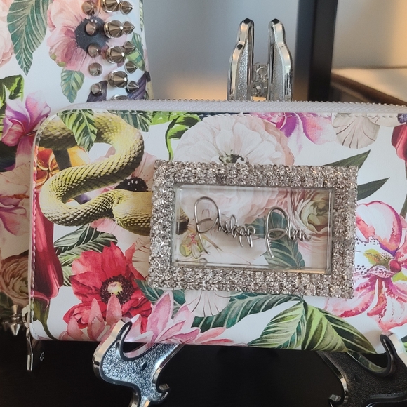 Philipp Plein Handbags - Gorgeous Philipp Plein Crystal Wallet